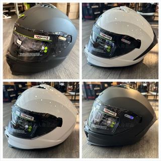 【速度概念】✅現貨 ASTONE GT6 / GT6 PLUS 素色 安全帽 白 消光黑 全罩式 內墨鏡 眼鏡溝 大鴨尾
