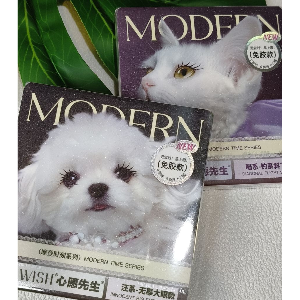 現貨❤️心願先生|心願先生 摩登時刻 動物系列3.0 喵千金 淚汪汪 免膠假睫毛 上鏡靈動