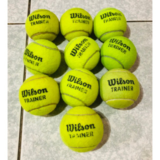 二手網球:Wilson原廠無壓練習球/訓練用球(彈性佳,不挑便宜賣)