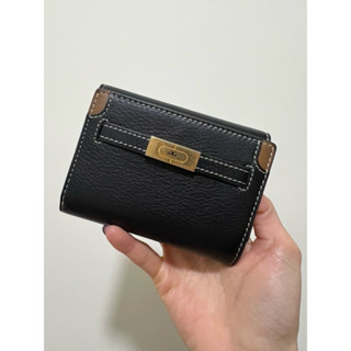 Tory Burch 二手 皮包 精品 專櫃 零錢 中性皮夾 短夾 包包 錢包 零錢包 鈔票 卡夾
