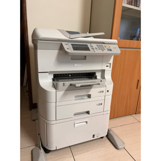 EPSON WF-8591功能強大印表機併傳真機併複印（可議）