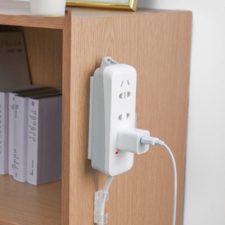 洋洋小館 熱銷延長線固定器/理線器 延長線 固定器 牆 無痕 免打孔 整線 牆壁 黏貼 壁 掛式 插座 卡扣 整潔 理線