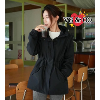 💖VS & CO💖歐洲outlet代購 Aigle艾高春新款防風防水防曬縮腰中長版風衣外套 防水外套 風衣夾克