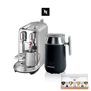 【Nespresso】膠囊咖啡機Creatista Plus (金屬色)Barista咖啡大師調理機組合/限時贈保冷提袋