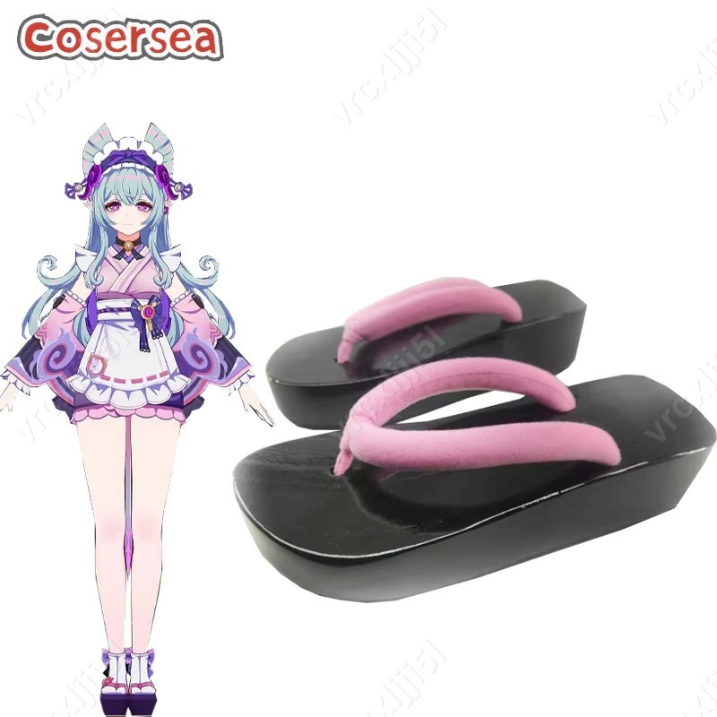 原神cos稻妻新角色夢見月瑞希cosplay木屐鞋素板平替款男女動漫#2/20