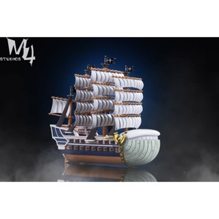 GK預購 M4 工作室 海賊王 全員船系列 第九彈 白鬍子船 莫比迪克號 稚熱gk公仔模型 AB12551