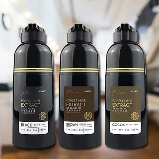 KAFEN 卡氛 染髮膏(200ml+200ml)曜石純粹黑 咖啡棕 可可棕 何首烏 白染黑【三哥嚴選】DS006562