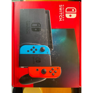 全新 NS Nintendo switch 紅藍 國際版 電力加強 主機 保固一年 遊戲機 任天堂