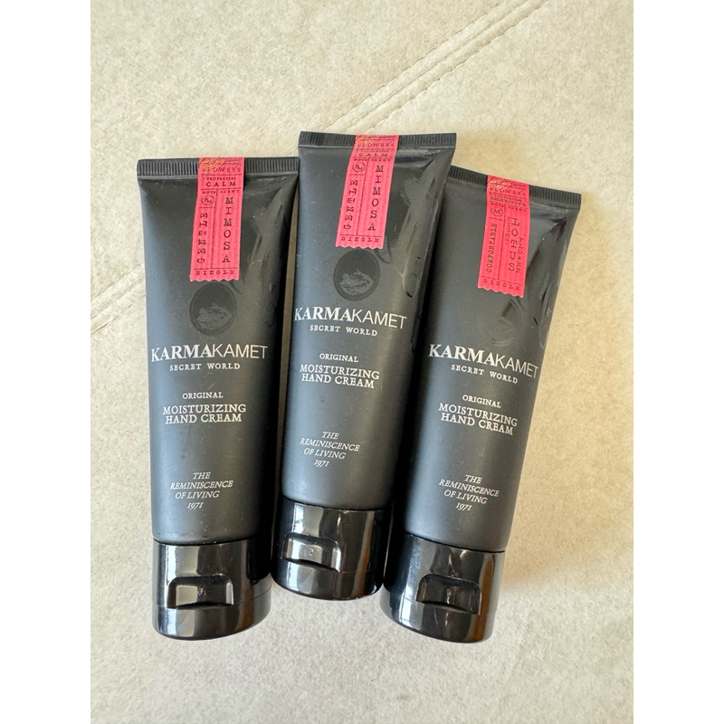 香氛KARMAKAMET 保濕護手霜 65ml 睡蓮 含羞草 泰國帶回 全新