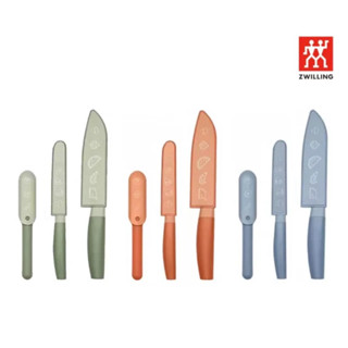ZWILLING 德國雙人 NOW S多功能刀具3件組日式主廚刀三德刀/多用刀/二合一刨刀