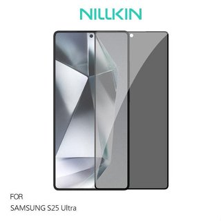 NILLKIN SAMSUNG 三星 S25 Ultra 隱衛滿版防窺玻璃貼(無塵艙) 貼膜神器 鋼化膜