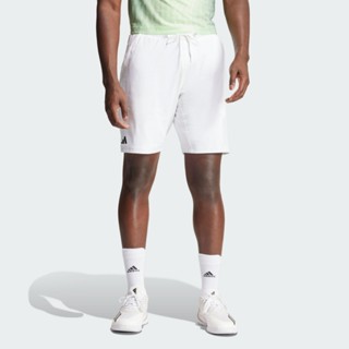 ADIDAS 短褲 ERGO SHORT 白色 網球褲 運動短褲 男 IQ4731