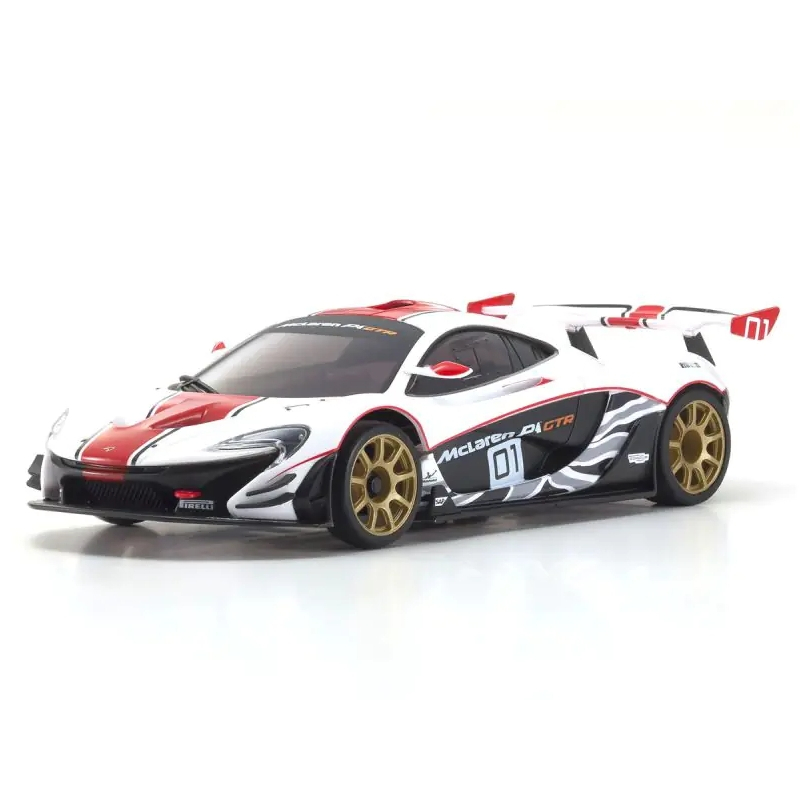 <獅子王模型>KYOSHO MINI-Z車殼ASC 麥拉倫McLaren P1 GTR紅白(MZP253WR)