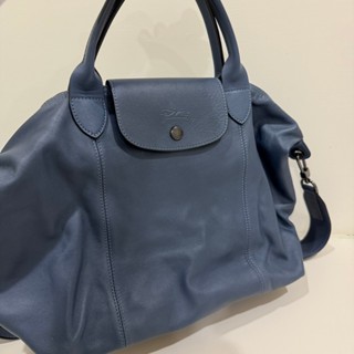 🌸二手 LONGCHAMP LE PLIAGE XTRA系列牛皮手提/斜背兩用水餃包