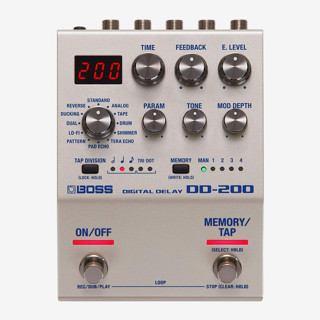BOSS 電吉他效果器 DD-200 Digital Delay 延遲效果器 單顆【他,在旅行】