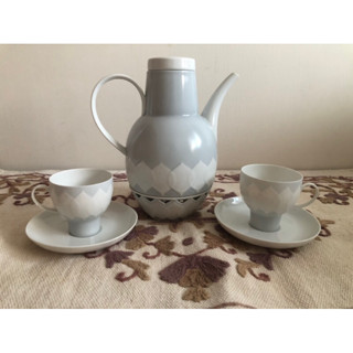德國 Rosenthal 咖啡壺 與 咖啡杯組Lotus