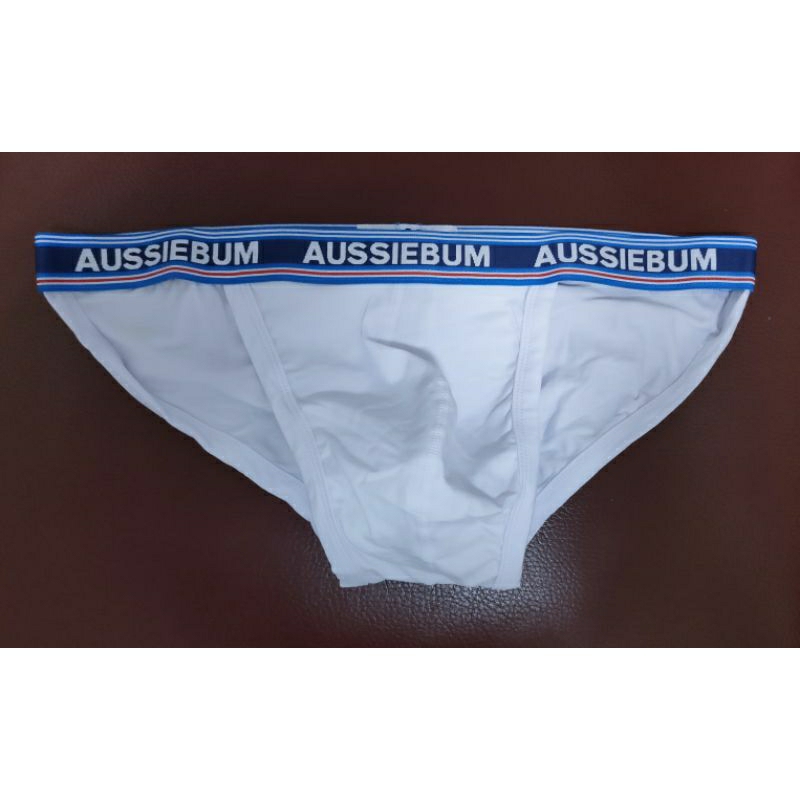 Aussiebum Icy Pop男生白色三角內褲，尺寸S