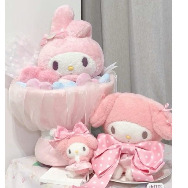 三麗鷗 中國限定 愛神 情人節花束 第二代 美樂蒂 kitty 大耳狗 庫洛米 情人節禮物 女友禮物 生日禮物推薦