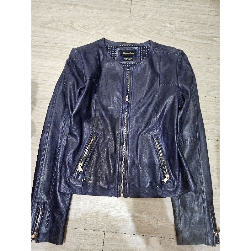 Massimo Dutti 綿羊皮 皮衣外套-女S/M號