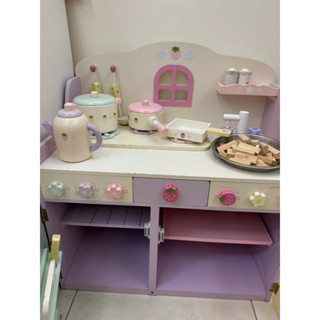 mother garden 木製廚房扮家家酒 木製玩具