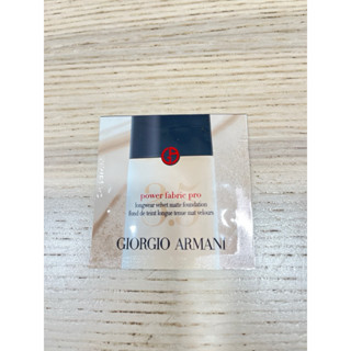 (新品)GA亞曼尼 高訂完美絲絨水慕斯粉底PRO/設計師水感光影/黑曜岩奢光精萃1ml試用包GIORGIO ARMANI