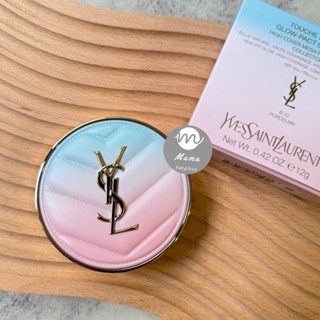 沐媽☀️正品開發票 情人節 新款 YSL 恆久完美霧光氣墊粉餅 黑氣墊 皮革氣墊 超模光感精華水氣墊 粉氣墊