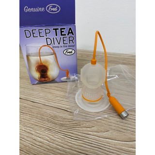 全新 Fred Deep Tea Diver 潛水員造型茶葉濾網 潛水員造型 矽膠茶葉泡茶器
