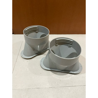 高品質 移動式冷氣排風管 通風管轉接頭 13cm 2個