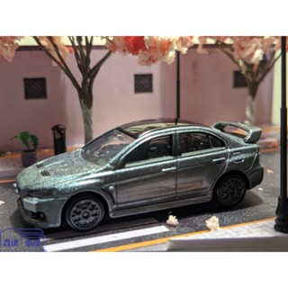 TOMICA PREMIUM 黑盒2 <鐵銀>三菱Lancer Evolution 模型車 日版未拆