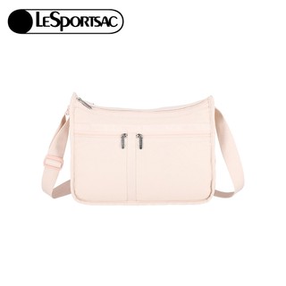 |快速出貨|Lesportsac Deluxe Everyday Bag 奢華斜背包 送禮-晨曦桃粉 開學季禮物