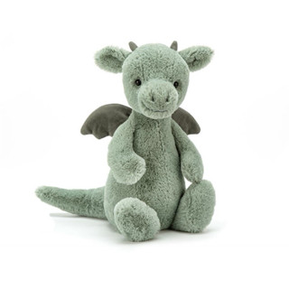 🇬🇧英國正品代購 Jellycat Bashful Dragon綠恐龍坐姿娃娃玩偶 現貨