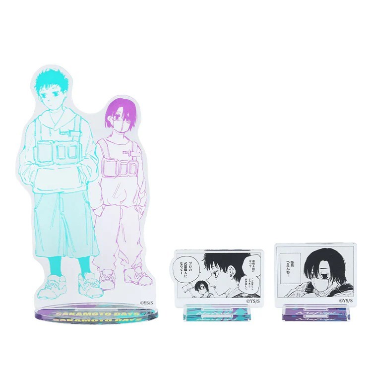 【Pixie線上代購】現貨 正版 JUMP SHOP 坂本日常 勢羽兄弟 勢羽真冬 勢羽夏生 幼年 年幼 立牌