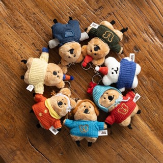 【ohmii】🇰🇷Dinotaeng 冬季系列 鑰匙圈 絨毛娃娃吊飾 quokka bobo 短尾矮袋鼠 keyring