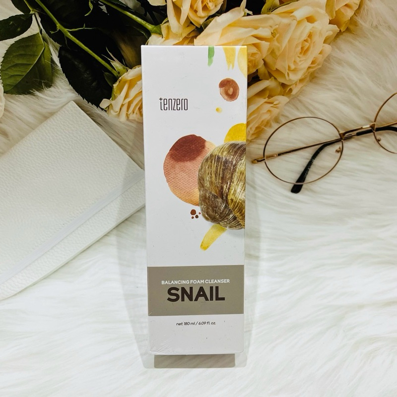 韓國 tenzero TZ 蝸牛 SNAIL 平衡洗面乳 180ml 洗面霜 潔顏乳