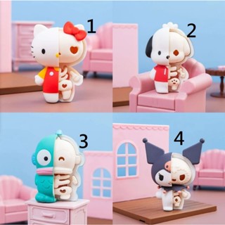 [現貨]盲盒 萬代 Megause 7-11 解體拼圖三麗鷗 酷洛米 Hello Kitty 帕恰狗 人魚漢頓 盒玩
