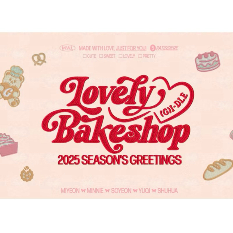 《現貨》 （G）I-DLE 2025 年曆SEASON'S GREETINGS 無特典