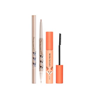 MKUP 美咖【新品上市】水汪汪大眼雙頭臥蠶筆+纖長勾人狐狸睫毛膏｜MKUP美咖官方旗艦館