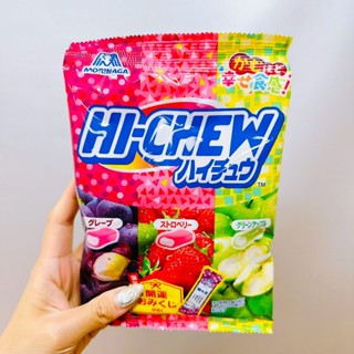 【小財好物】快速出貨 日本 森永 hi-chew 嗨啾 水果軟糖 軟糖 三種綜合 草莓 葡萄 蘋果