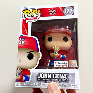 [李大] 正版現貨 Funko POP WWE John Cena 約翰希南 U cant see me 紅衣 #177