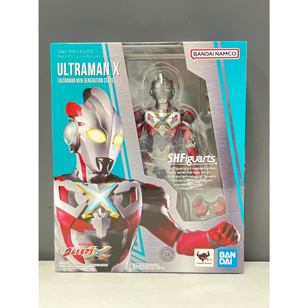 《GTS》萬代 BANDAI SHF S.H.Figuarts 超人力霸王 X [新世代之星Ver.] 656476