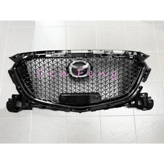 涔峰ＣＦ☆(蜂巢) 14 15 16 年 MAZDA3 馬自達3 3代 水箱罩 水箱護罩 中網 通風網