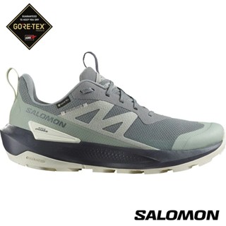 -滿3000免運-Salomon 男 GoreTex防水低筒登山鞋/ELIXIR ACTIV/L47757800
