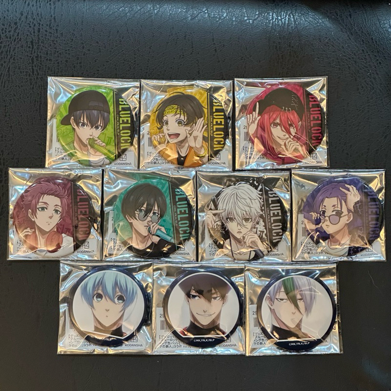 藍色監獄 卡拉OK 鐵人 潔世一 千切 蜂樂 凪 誠士郎 玲王 糸師凛 糸師冴 冰織羊 烏旅人 乙夜 徽章