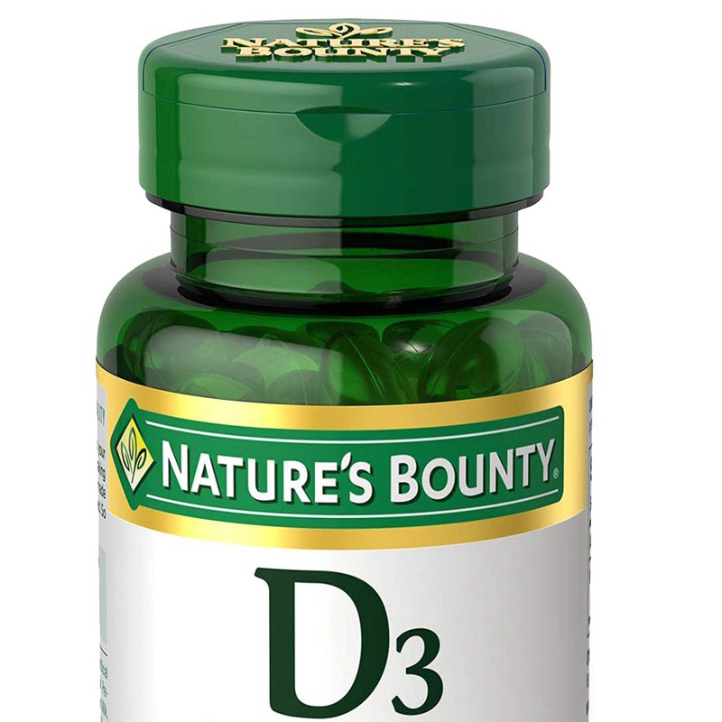 【Star代購】  Nature’s Bounty 自然之寶 Vitamin D-3 維他命D3 維他命D