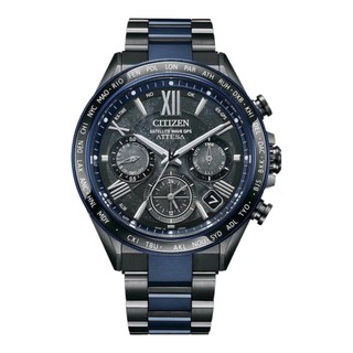【CITIZEN 星辰】GPS ATTESA 湛藍星空限量鈦金屬男錶CC4066-69E 44.6mm現代鐘錶