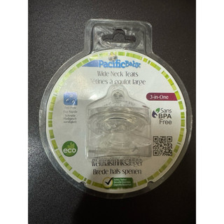Pacific Baby美國寬口徑奶嘴2入組