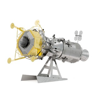 MARS益智玩具◎ 阿波羅推進器與登月艙 ◎拼酷◎MU藝模◎3D立體金屬拼圖◎DIY金屬模型