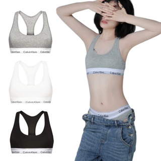 [S.E美國代購]Calvin Klein CK內衣 無襯墊款式 無鋼圈內衣 運動內衣 交叉美背 純棉 舒適