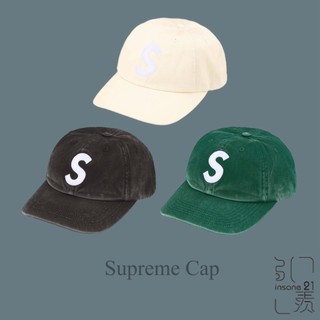 SUPREME 25SS CAP 水洗老帽 帽子 大S LOGO 日本代購 潮牌【Insane-21】