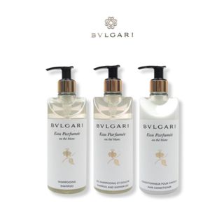 補貨到啦~ BVLGARI寶格麗 洗沐潤系列（白茶）300ml 洗髮精 潤絲精 沐浴精 五星酒店洗沐組 飯店專用